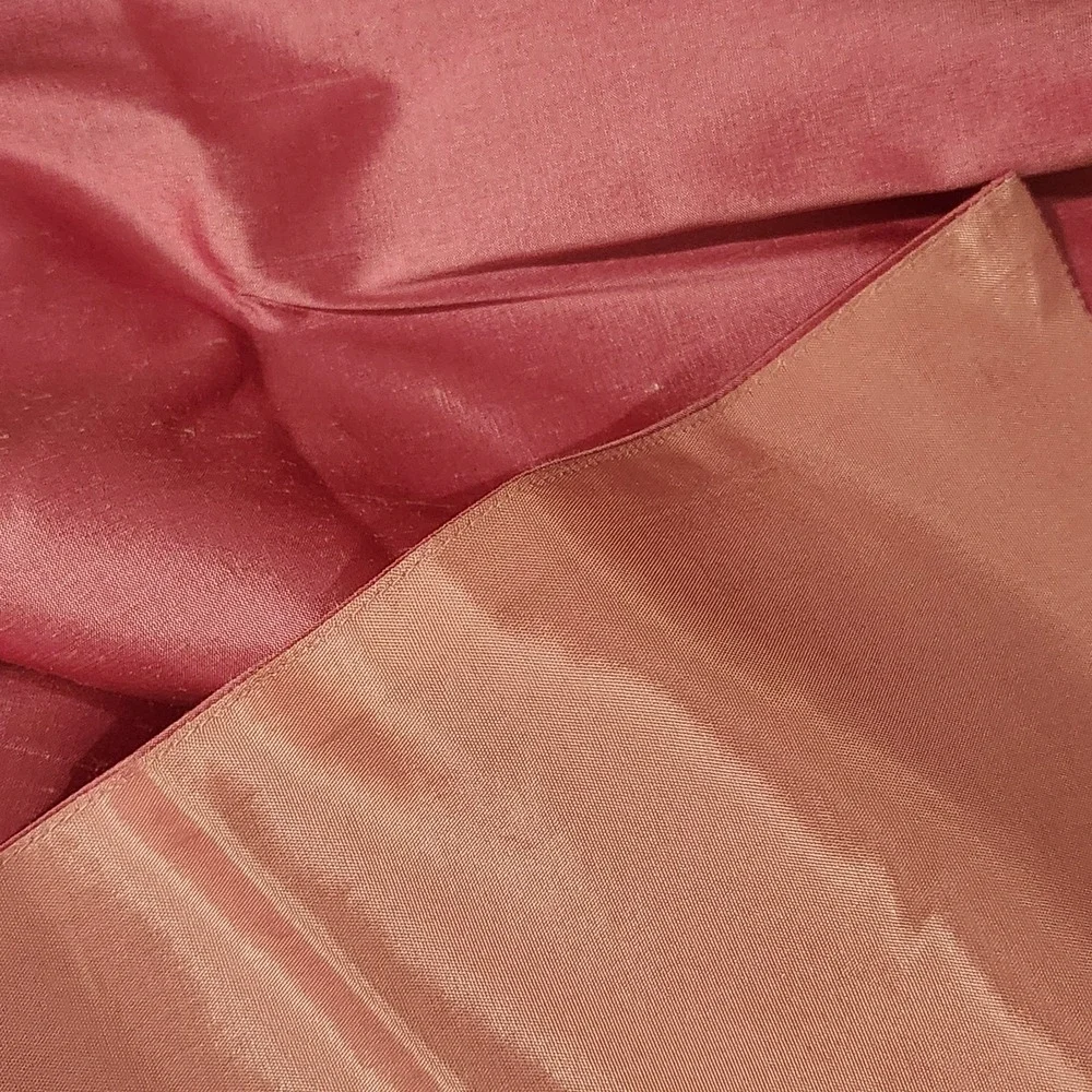 Pink SILK Wrap Shawl Wedding Party Dance Formal Long Marilyn Monroe Cape Barbie